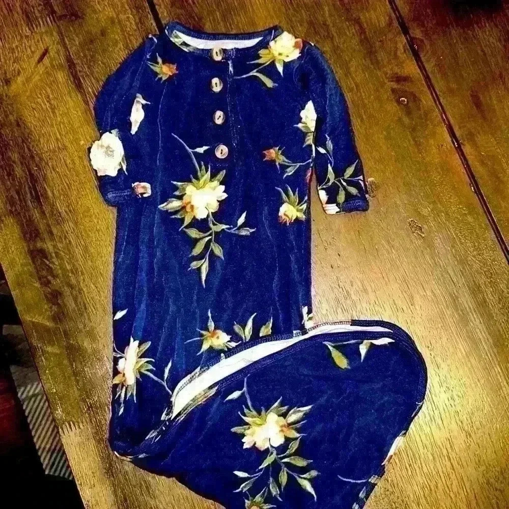 Lou Lou and‎ company baby gown floral